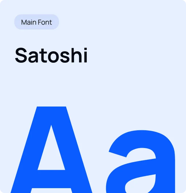 Typography — main font